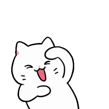 Cat Laugh Sticker by Olso