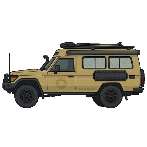 Australia Toyota Sticker by vanlifezone