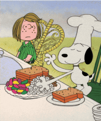 Charlie Brown Eating GIF - Find & Share on GIPHY