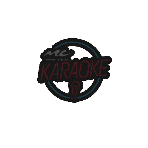 Karaoke Mc Sticker by Music Choice