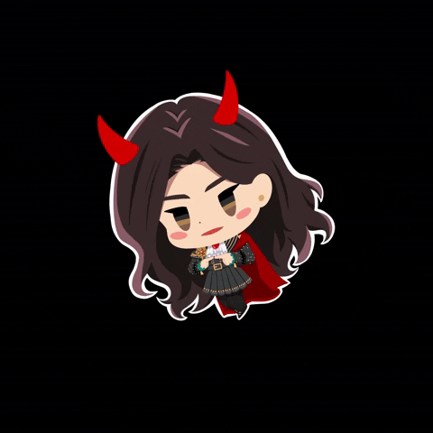EliTheQueenBee anime evil devil hell GIF
