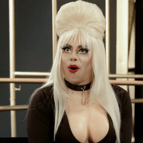 Drag Queen Wow GIF by E! NOW Brasil