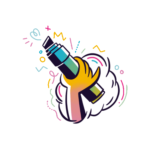 Klappe auf! Sticker