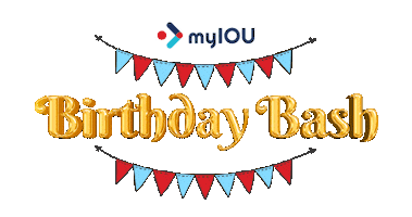 Happy Party Sticker by myIOU