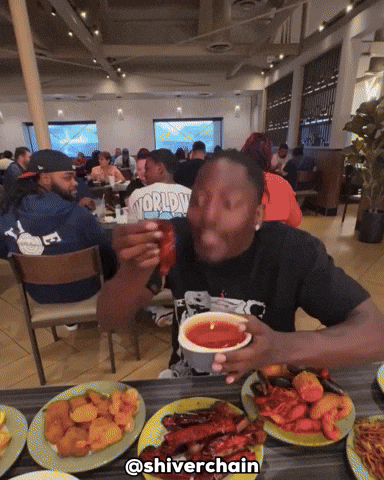 Eat Chicken Wings GIF