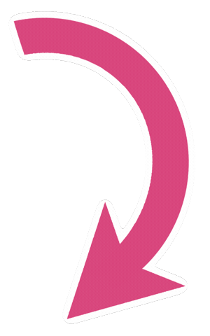 Pinkarrow Sticker by Decorating Outlet