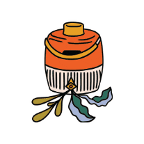 Hair Camp Sticker