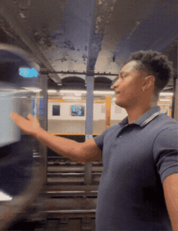 Helping New York GIF