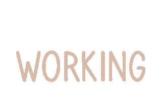Work Mode Currently Working Sticker