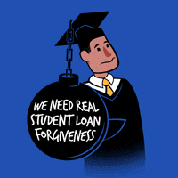 Student Loans College GIF by INTO ACTION