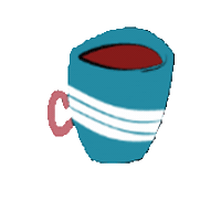 Coffee Cup Sticker