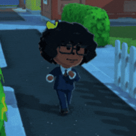 Tomodachi Life Walking GIF