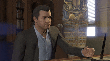 Grand Theft Auto Michael GIF by Rockstar Games