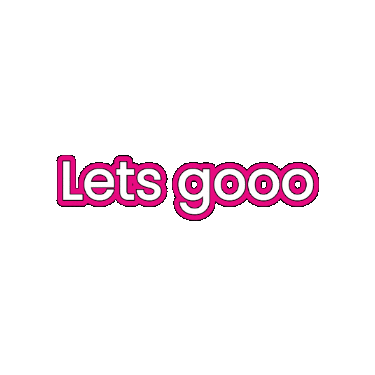Lets Go Sticker by Putti's Workout