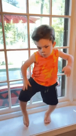 Bust A Move Dancing GIF by Storyful