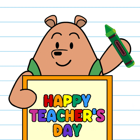 World Teacher Day GIF