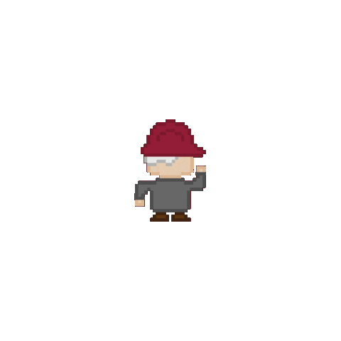 Pixel Construction Sticker by Combiente