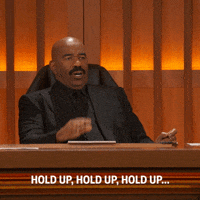 Hold Up Now GIF by ABC Network