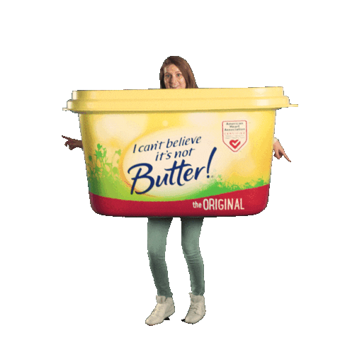 Happy Dance Sticker by I Can’t Believe It’s Not Butter