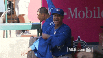 toronto blue jays omg GIF by MLB