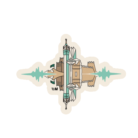 Saudi Arabia Sound Sticker by Half Million