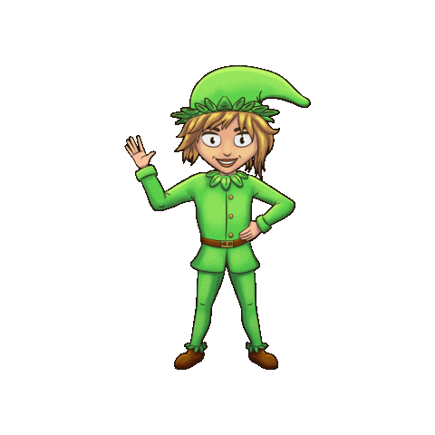 Tizzy The Elf Sticker