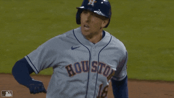 Houston Astros Reaction GIF by MLB