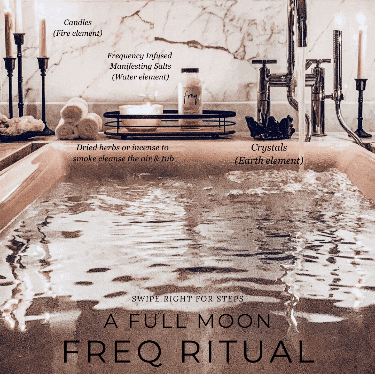Bath Meditation GIF by Freq Rituals