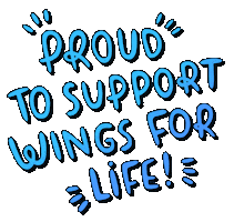 Proud Support Sticker by Wings for Life