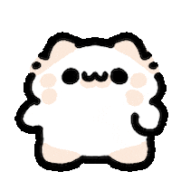 Cat Sticker by MYAOWL