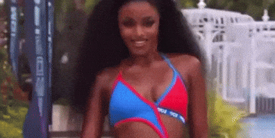 Afro Hair Stare GIF