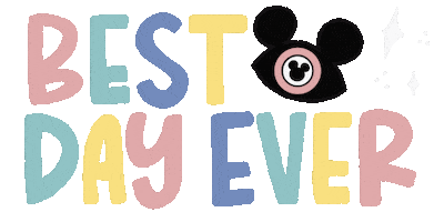 Disney Text Sticker