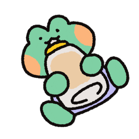 Baby Frog Sticker