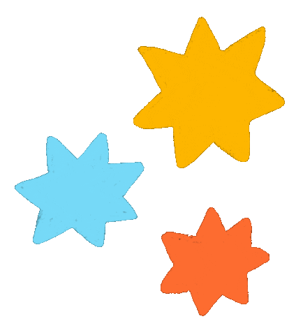 Stars Sparkle Sticker by cheyenne barton