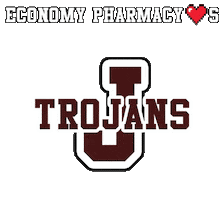 High School Football Sticker by Economy Pharmacy