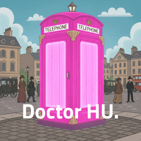 Dr Who Cellphone GIF by HUisHU