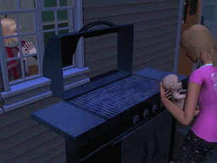 hungry the sims GIF