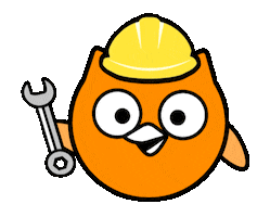 Cheers Owl Sticker by Engoo