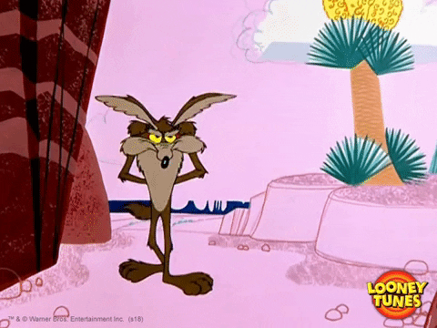 Wile E Coyote Waiting GIF by Looney Tunes - Find & Share on GIPHY