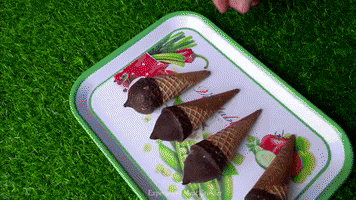 ExperimenMeatGrinder chocolate ice cream meat watermelon GIF