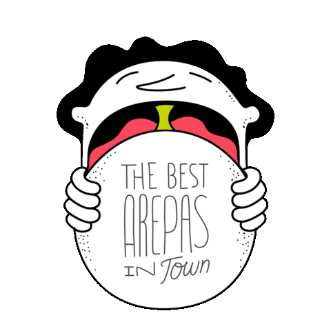 Saman Venezuelan Food Sticker