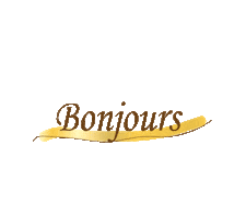 Bonjour Sticker