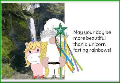 Cartoon Farting Rainbows