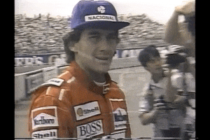 Formula 1 Flirting GIF by Ayrton Senna