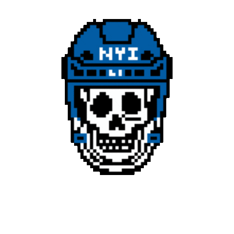 New York Hockey Sticker by New York Isles Social Club