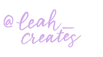 Leahcreates Sticker