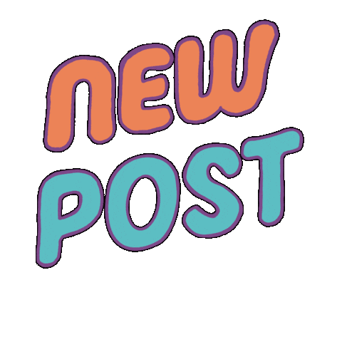 New Post Create Sticker by The Graphic Link