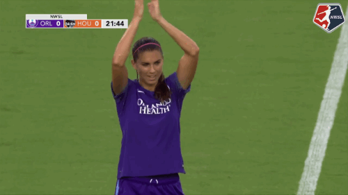 alex morgan GIF by National Women's Soccer League