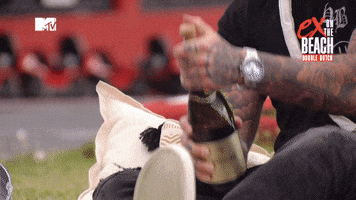 Ex On The Beach Champagne GIF by MTV Nederland
