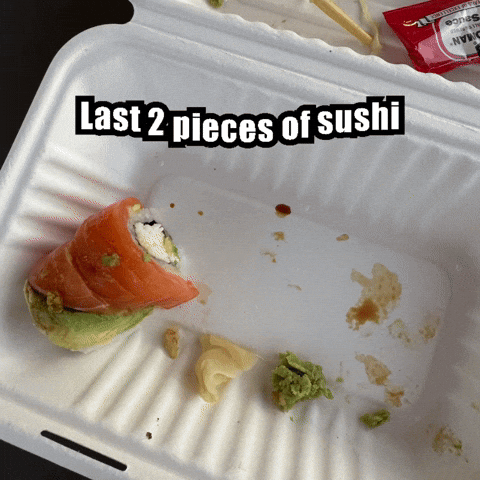 Sushi Gone GIF
